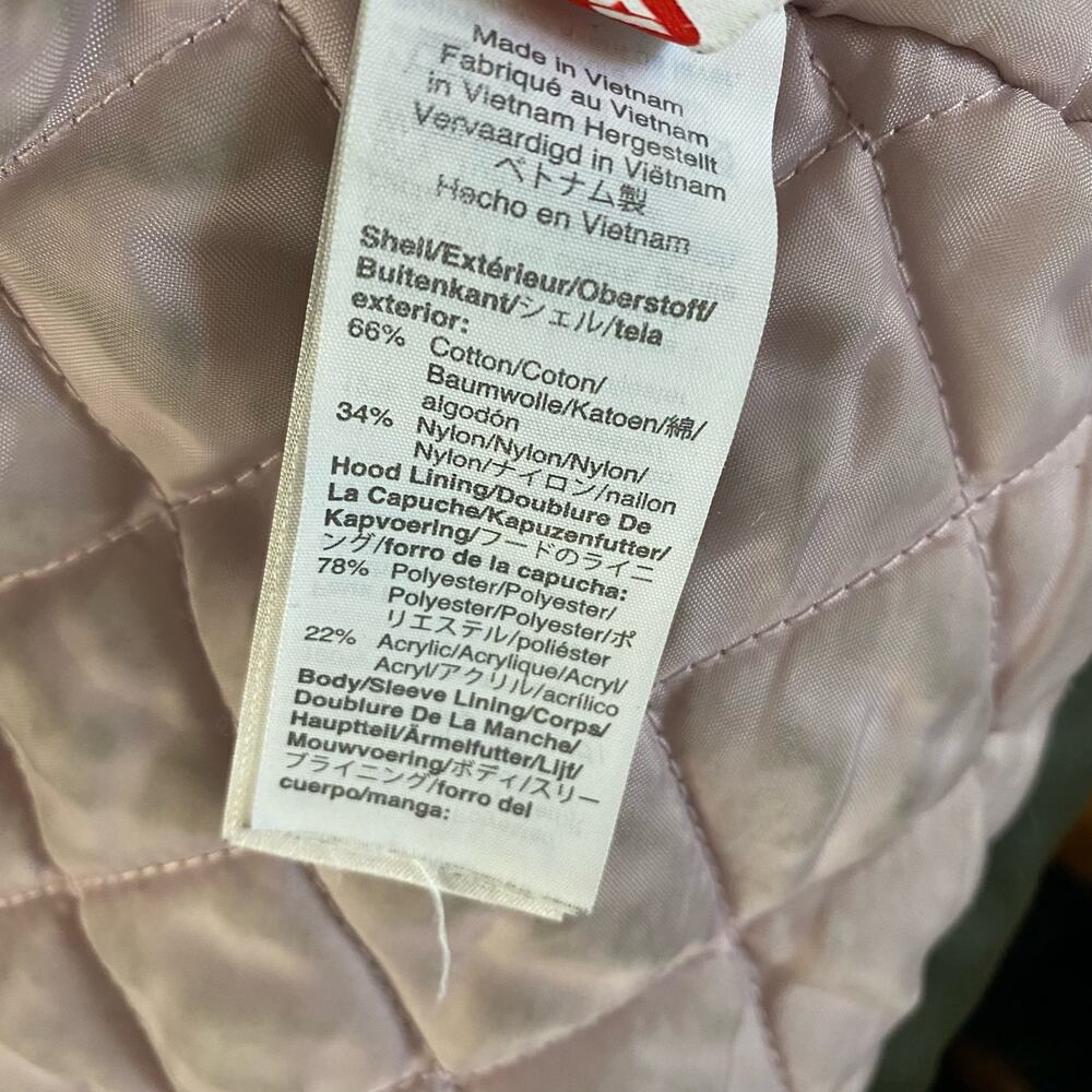 J Crew Size XS Perfect Parka Coat Eco Friendly Primaloft Green FLAW - Picture 7 of 8